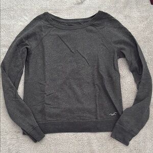 Hollister Gray Shimmer Sweatshirt